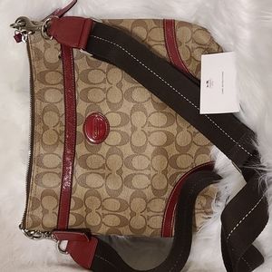 Coach crossbody bag+coach genuine strap